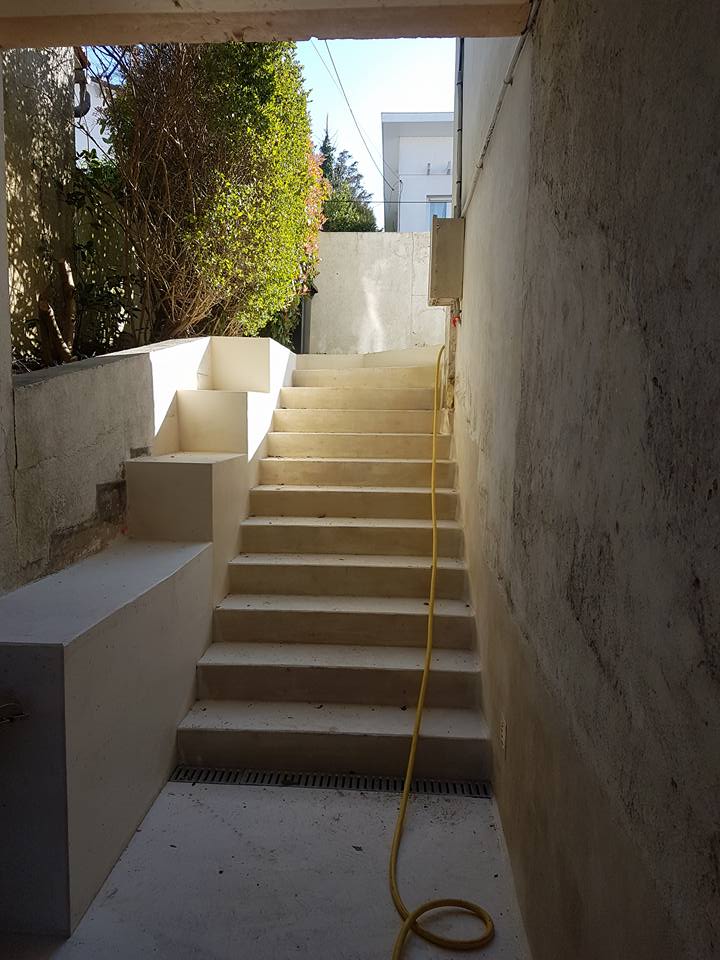 escaliers extérieurs à Saintes - maçonnerie et rénovation 17